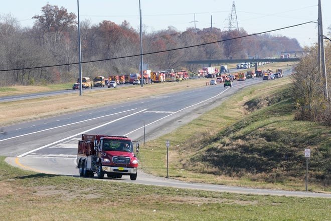 Three people are dead and 15 others injured after a "mass casualty incident" involving a charter bus and a semi on Interstate 70, near the State Route 310 interchange in Licking County.