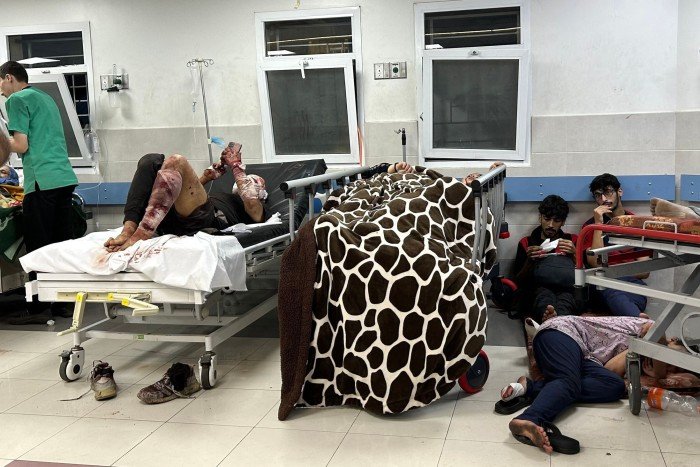 Al-Shifa hospital on Friday